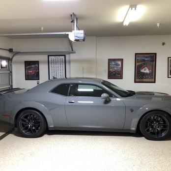 Ballistic Concrete Coatings - Part of my Hellcat Redeye review. - Flooring Near Me