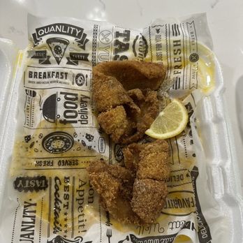 Fish N Grits - 2 pc Flounder and Grits - Desserts Near Me - Covington, Georgia