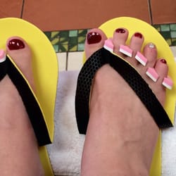 SunShine Nails - Pedi 10.23.15 = Happy Feet! Thank you, Paul :)