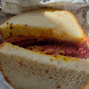 Sumilicious - Smoked meat on rye bread from Future Bakery and French's mustard. - Delis Near Me - Scarborough, Ontario Sumilicious - Smoked meat on rye bread from Future Bakery and French's mustard. - Delis Near Me - Scarborough, Ontario
