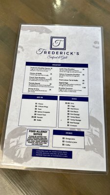 Menu photo 2 Trederick’s Seafood & Grill Atlanta, GA