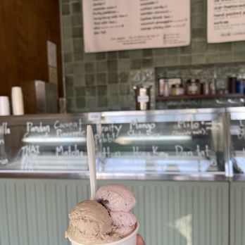 Cookiebar Scoop Shop - Single scoop Milo and strawberry/oreo - Desserts Near Me - Alameda, California Cookiebar Scoop Shop - Single scoop Milo and strawberry/oreo - Desserts Near Me - Alameda, California