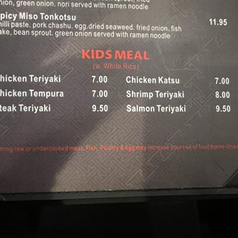 Fuji Sushi - the menu for the restaurant - Sushi Bars Near Me - Katy, Texas