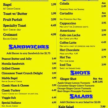 Jugos Mama - the menu for jugos mama - Juice Bars & Smoothies Near Me - Fort Pierce, Florida Jugos Mama - the menu for jugos mama - Juice Bars & Smoothies Near Me - Fort Pierce, Florida