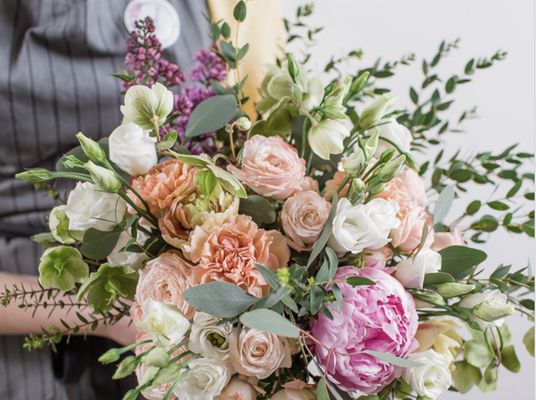 Old City Flowers by null