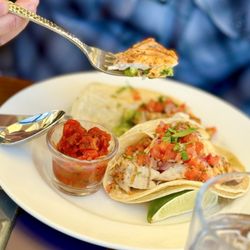 Sparks Water Bar - Grilled Fish Tacos