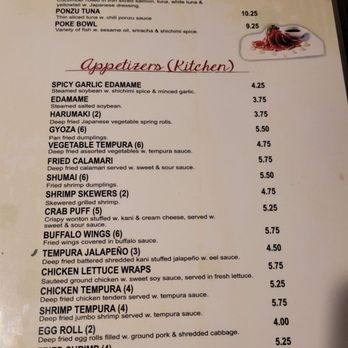 Ohayo Sushi - Appetizers; there seem to be a few vegan options but check with your server. - Sushi Bars Near Me - Webster, Texas Ohayo Sushi - Appetizers; there seem to be a few vegan options but check with your server. - Sushi Bars Near Me - Webster, Texas