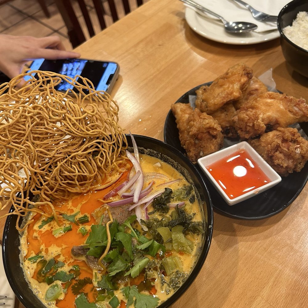 Bangkok BBQ - 3. Crispy Wings Khoa soi - Thai Near Me - Walnut, California Bangkok BBQ - 3. Crispy Wings Khoa soi - Thai Near Me - Walnut, California
