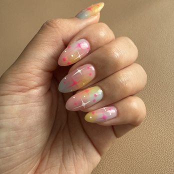Desert Beauty Lab - Structured gel manicure on natural nails by EmyRose - Nail Salons Near Me - Las Vegas, Nevada