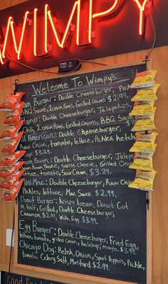 Menu photo 3 Wimpy Burger Flat Rock, MI