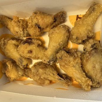 Starbird Chicken - 10 pieces of chicken wings (notice 9 drummettes and only 1 flat piece) - Chicken Shop Near Me - Pleasanton, California Starbird Chicken - 10 pieces of chicken wings (notice 9 drummettes and only 1 flat piece) - Chicken Shop Near Me - Pleasanton, California