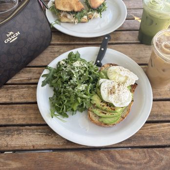Olive & Thyme - Poached egg , chicken sandwich, matcha , vanilla latte - Sandwiches Near Me - Toluca Lake, California Olive & Thyme - Poached egg , chicken sandwich, matcha , vanilla latte - Sandwiches Near Me - Toluca Lake, California
