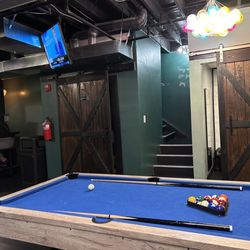 The Neighbors Place - Pool table in bar area.