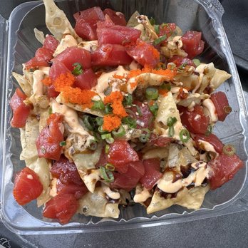 SanSai Japanese Grill - Exceptionally salty poke nachos. - Japanese Near Me - Burbank, California SanSai Japanese Grill - Exceptionally salty poke nachos. - Japanese Near Me - Burbank, California