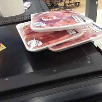 Walmart Supercenter - pic of the raw meat left out. In the background you can see 1 of 4 carts full of food abandoned by the customer service desk. - Department Stores Near Me - Denver, Colorado Walmart Supercenter - pic of the raw meat left out. In the background you can see 1 of 4 carts full of food abandoned by the customer service desk. - Department Stores Near Me - Denver, Colorado