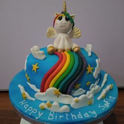 Chocolatinos - Children's birthday cake. All decorations are edible