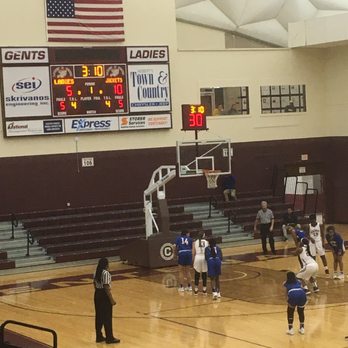 LeTourneau University - 12/7/17. Thursday evening. Lady Yellowjackets Basketball (blue) vs. Centenary College Ladies (white). Gold Dome. Shreveport, Louisiana. - Colleges & Universities Near Me - Longview, Texas
