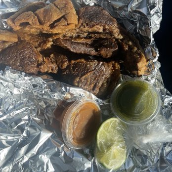 Zamora Brothers - Chicharrón blando with salsa and limes for the Road! - Meat Shops Near Me - Los Angeles, California Zamora Brothers - Chicharrón blando with salsa and limes for the Road! - Meat Shops Near Me - Los Angeles, California