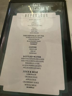 Menu photo 6 Cafe Alcazar Saint Augustine, FL Menu photo 6 Cafe Alcazar Saint Augustine, FL
