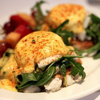 Ocean Prime - King crab eggs benedict - Seafood Near Me - Tampa, Florida