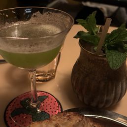 Filfil (left) and Jaffa cocktails, $21 each