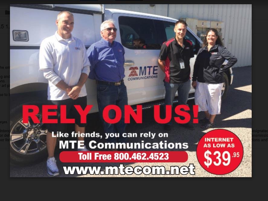 MTE COMMUNICATIONS Updated June 2024 Chino Valley, Arizona