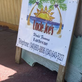 Uncle Joe's Barbecue - Sign - Barbeque Near Me - St John, Virgin Islands Uncle Joe's Barbecue - Sign - Barbeque Near Me - St John, Virgin Islands