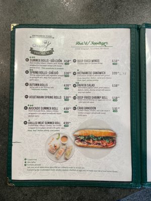 Menu photo 5 Pho Chopstix Southfield, MI