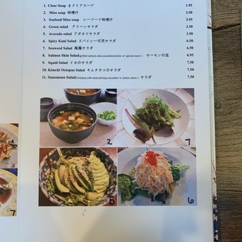 Mori Sushi - Soup & salad menu - Sushi Bars Near Me - Indianapolis, Indiana