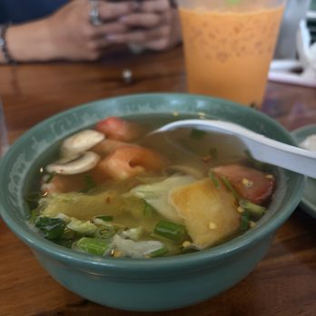 Thai House Restaurant - Thai tea and Tom Yum Koong - Thai Near Me - Redlands, California
