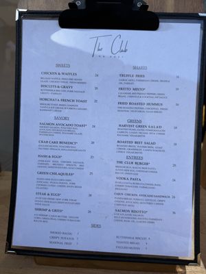Menu photo 1 The Club On Post San Jose, CA Menu photo 1 The Club On Post San Jose, CA