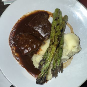 Row House - Bourbon Braised Short-Ribs - New American Near Me - New York, New York Row House - Bourbon Braised Short-Ribs - New American Near Me - New York, New York