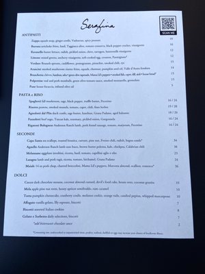 Menu photo 8 Serafina Seattle, WA Menu photo 8 Serafina Seattle, WA