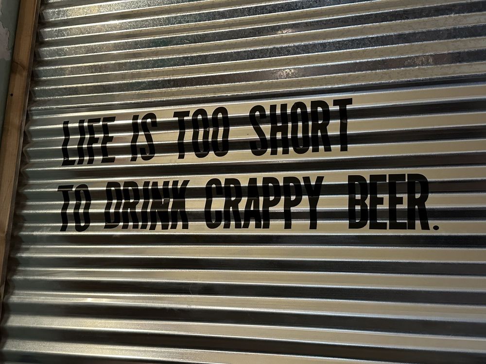 Food from Dividing Creek Beer