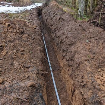 Compass Electric - 230 feet of trench 4' deep; not for the faint of heart. - Electricians Near Me - Vancouver, Washington Compass Electric - 230 feet of trench 4' deep; not for the faint of heart. - Electricians Near Me - Vancouver, Washington