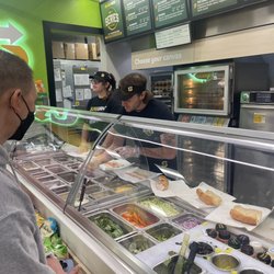 Subway - Our group who's first in line but gets ignored