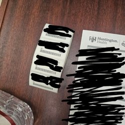 Huntington Health - Here is more proof I was a patient here.