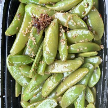 Dumpling Time - Sauteed & Gingered Snap Peas - Dim Sum Near Me - San Francisco, California