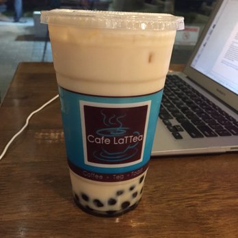 Cafe LaTTea - Mango milk green tea $4 - Cafes Near Me - Cupertino, California Cafe LaTTea - Mango milk green tea $4 - Cafes Near Me - Cupertino, California
