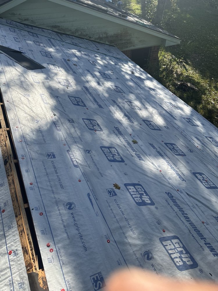 Slide of Bumblebee Roofing