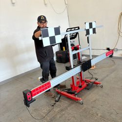 Ace Auto Glass - Precise ADAS calibration performed at Ace Auto Glass in Santa Maria after windshield replacement.