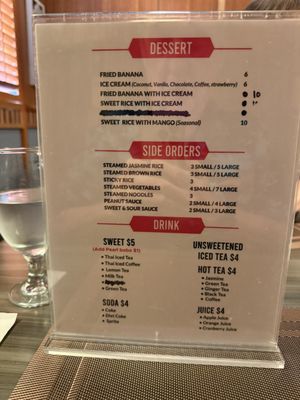 Menu photo 1 La Basil Thai Cuisine Ramona, CA