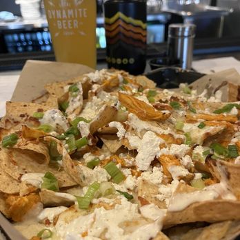 Dynamite Beer Co - Nachos, huuuuge! - Beer Bar Near Me - Cave Creek, Arizona Dynamite Beer Co - Nachos, huuuuge! - Beer Bar Near Me - Cave Creek, Arizona