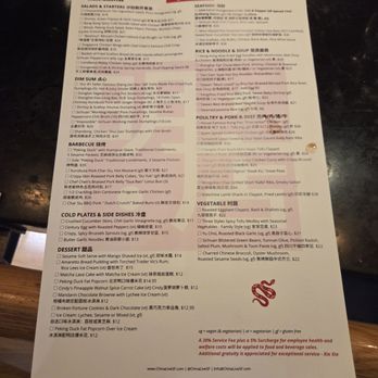 China Live - 12/6/2025 Dinner Menu - Chinese Near Me - San Francisco, California China Live - 12/6/2025 Dinner Menu - Chinese Near Me - San Francisco, California