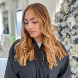 Hair by Maral - Copper highlights
