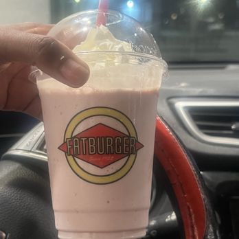 Fat Burger - Strawberry Milkshake - Burgers Near Me - Chicago, Illinois Fat Burger - Strawberry Milkshake - Burgers Near Me - Chicago, Illinois