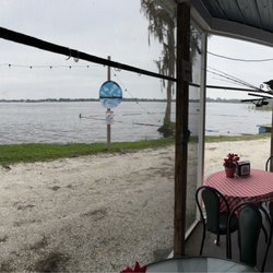 Outdoor seating view