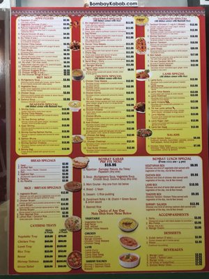 Menu photo 1 Bombay Kabab Brooklyn, NY Menu photo 1 Bombay Kabab Brooklyn, NY