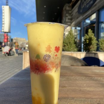 E-Tea - Mango Pomelo - Bubble Tea Near Me - Washington, DC, District of Columbia