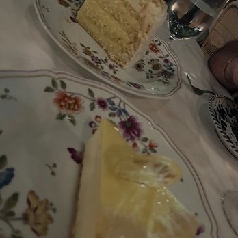 Carbone - Lemon cheesecake & coconut lime cake - New American Near Me - Miami Beach, Florida Carbone - Lemon cheesecake & coconut lime cake - New American Near Me - Miami Beach, Florida